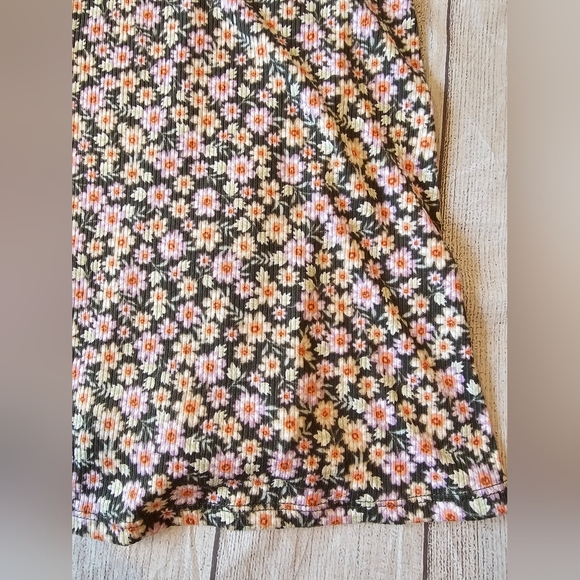 No Boundaries Plus Size 1X Floral Multicolor Sweetheart Mini Dress Spring - Picture 5 of 10